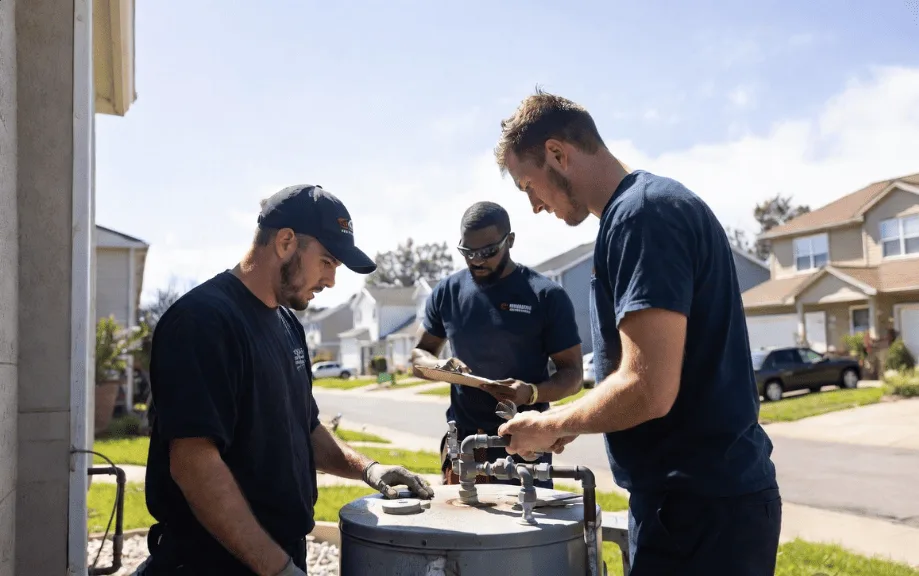 Water Heater Repair in Aubrey, TX near me